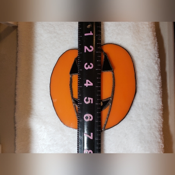 Stained Glass Pumpkin - Picture 6 of 10